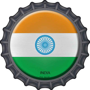 India Country Wholesale Novelty Metal Bottle Cap Sign