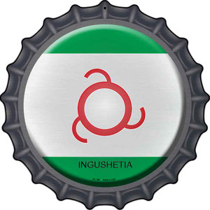 Ingushetia Country Wholesale Novelty Metal Bottle Cap Sign