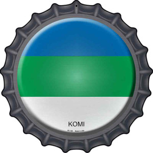 Komi Country Wholesale Novelty Metal Bottle Cap Sign