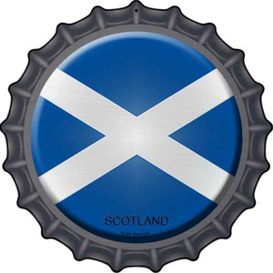 Scotland Country Wholesale Novelty Metal Bottle Cap Sign