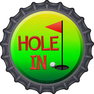 Hole In One Wholesale Novelty Metal Bottle Cap Sign