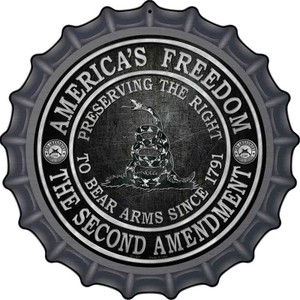 Americas Freedom Wholesale Novelty Metal Bottle Cap Sign