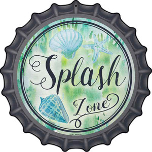 Splash Zone Wholesale Novelty Metal Bottle Cap Sign
