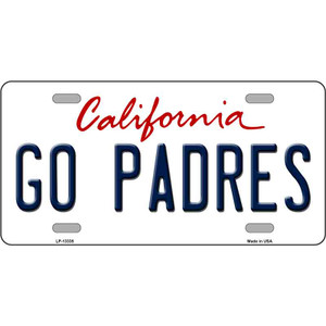 Go Padres Wholesale Novelty Metal License Plate Tag
