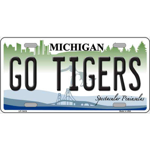 Go Tigers Wholesale Novelty Metal License Plate Tag