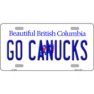 Go Canucks Wholesale Novelty Metal License Plate Tag