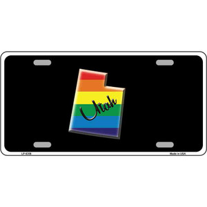 Utah Rainbow Wholesale Metal Novelty License Plate