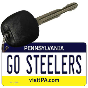 Go Steelers Wholesale Novelty Metal Key Chain