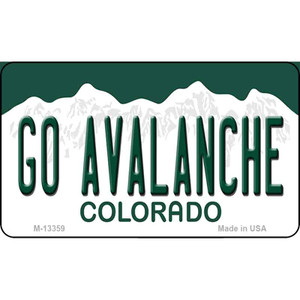 Go Avalanche Wholesale Novelty Metal Magnet M-13359