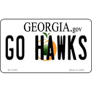 Go Hawks Wholesale Novelty Metal Magnet M-13383