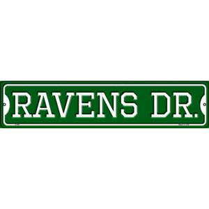 Ravens Dr Wholesale Novelty Small Metal Street Sign K-967