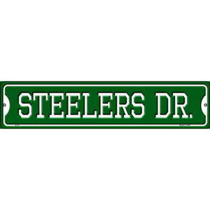 Steelers Dr Wholesale Novelty Metal Street Sign