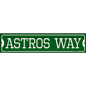 Astros Way Wholesale Novelty Metal Street Sign