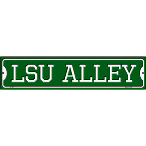 LSU Alley Wholesale Novelty Metal Street Sign