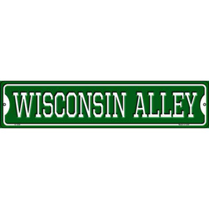 Wisconsin Alley Wholesale Novelty Metal Street Sign
