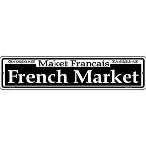 French Market Wholesale Novelty Small Metal Street Sign K-1110