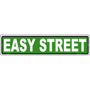 Easy Street Wholesale Novelty Metal Street Sign