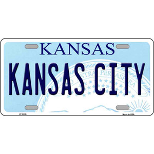 Kansas City Novelty Wholesale Metal License Plate