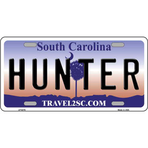 Hunter South Carolina Novelty Wholesale Metal License Plate