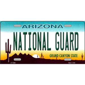 National Guard Arizona Wholesale Novelty Metal License Plate Tag