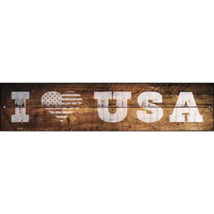 I Love USA Wholesale Novelty Metal Street Sign