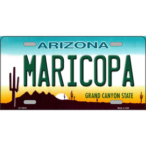 Maricopa Arizona Wholesale Novelty Metal License Plate Tag