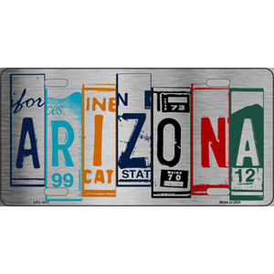 Arizona License Plate Art Wholesale Metal Novelty License Plate