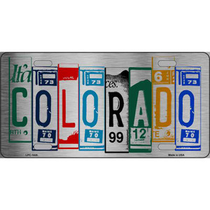 Colorado License Plate Art Wholesale Metal Novelty License Plate