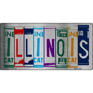 Illinois License Plate Art Wholesale Metal Novelty License Plate