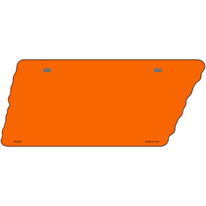 Orange Solid Wholesale Novelty Metal Tennessee License Plate Tag