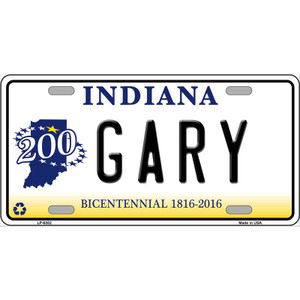 Gary Indiana Novelty Wholesale Metal License Plate