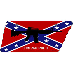 Come and Take It Wholesale Novelty Metal Tennessee License Plate Tag