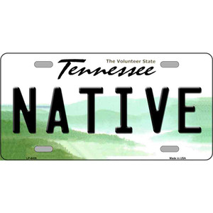 Native Tennessee Novelty Wholesale Metal License Plate