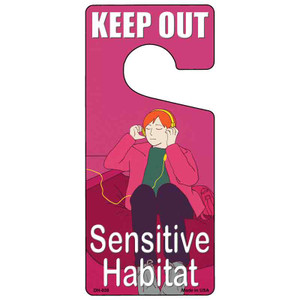 Sensitive Habitat Wholesale Novelty Metal Door Hanger DH-038