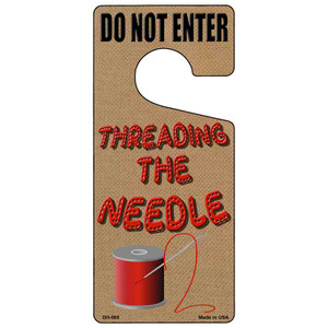 Threading The Needle Wholesale Novelty Metal Door Hanger DH-065