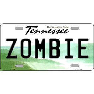 Zombie Tennessee Novelty Wholesale Metal License Plate