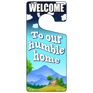 To Our Humble Home Wholesale Novelty Metal Door Hanger DH-223