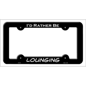Lounging Wholesale Novelty Metal License Plate Frame LPF-072