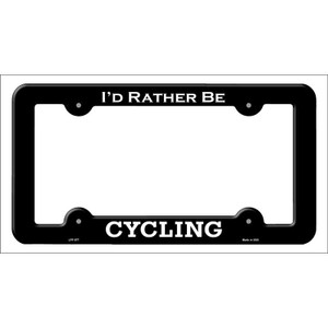 Cycling Wholesale Novelty Metal License Plate Frame LPF-077