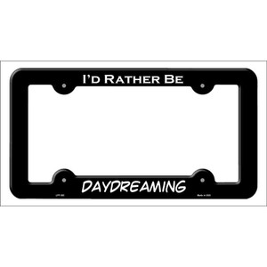 Daydreaming Wholesale Novelty Metal License Plate Frame LPF-083