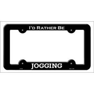 Jogging Wholesale Novelty Metal License Plate Frame LPF-092