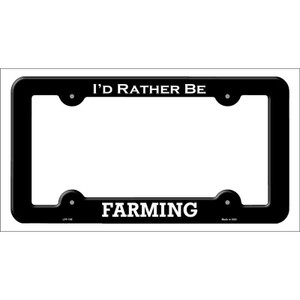 Farming Wholesale Novelty Metal License Plate Frame LPF-145