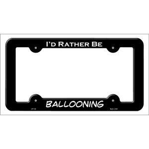 Ballooning Wholesale Novelty Metal License Plate Frame LPF-149