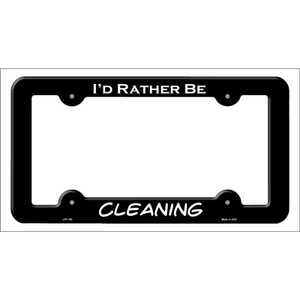 Cleaning Wholesale Novelty Metal License Plate Frame LPF-183