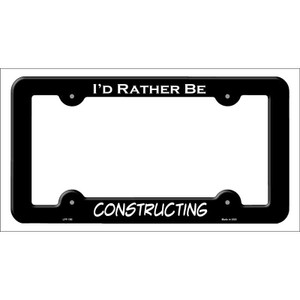 Constructing Wholesale Novelty Metal License Plate Frame LPF-190