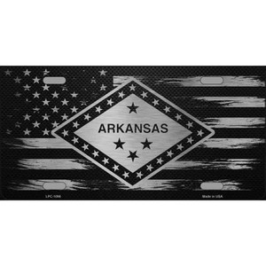 Arkansas Carbon Fiber Wholesale Novelty Metal License Plate