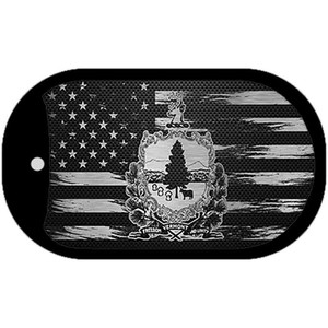 Vermont Carbon Fiber Wholesale Novelty Metal Dog Tag Necklace