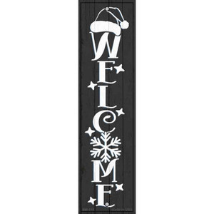 Welcome Hat Black Wholesale Novelty Metal Bookmark BM-119