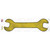 Yellow Oil Rubbed Wholesale Novelty Wrench Sticker Decal