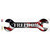 Freedom With American Flag Wholesale Novelty Wrench Sticker Decal
